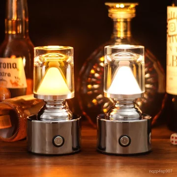 Đèn trang trí quán bar, đèn bàn quán bar, có thể sạc lại LED Đèn bàn quán bar, đèn để bàn, đèn ngủ, đèn bàn sáng tạo cho