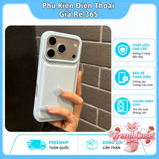 365 Ốp Lưng iPhone Da Mềm Viền Chỉ Chống Sốc, Cao Cấp, Bảo Vệ Camera Cho  iP X/XS/11/12/13/14/15/16/17/Plus/Pro/Max 115
