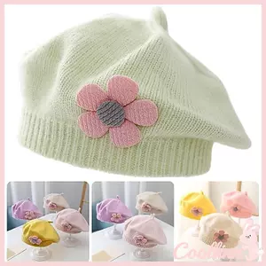 COO Hoa Charm Bé Mũ Nồi Mũ Dệt Kim Thời Trang Cho Trẻ Sơ Sinh Bé Gái Nghệ Sĩ Bonnet
