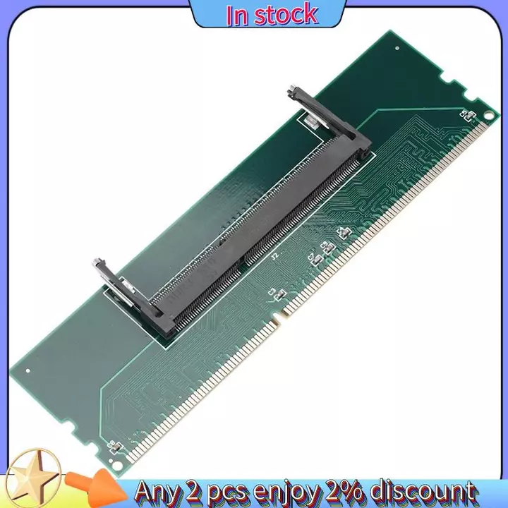 Còn hàng-DDR3 Laptop SO-DIMM Sang Máy Tính Để Bàn DIMM Bộ Nhớ RAM Kết Nối Adapter DDR3 Mới Bộ Chuyển Đổi Laptop Bộ Nhớ Trong Sang RAM Để Bàn