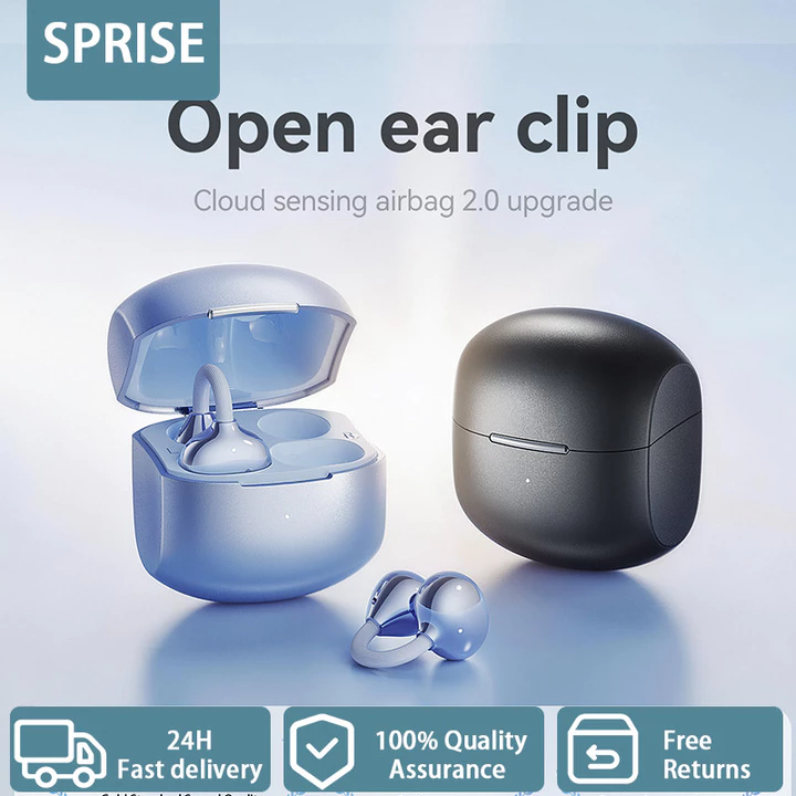 Tai nghe SPRSE M190 Tai nghe dẫn truyền xương không dây Bluetooth Tai nghe kẹp Tai nghe HiFi trên tai Tai nghe chống ồn OWS Điều khiển cảm ứng cho tai nghe nhạc