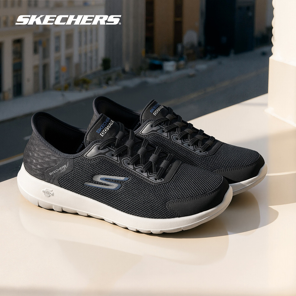 [ĐỘC QUYỀN ONLINE] Giày Thể Thao Nam Skechers Slip-Ins GOwalk Max Allan Đi Bộ - 216705-BKBL Air-Cooled Memory Foam