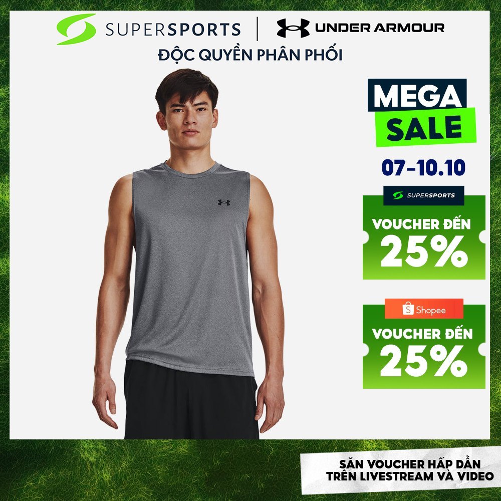 Áo Ba Lỗ Nam Under Armour Velocity Muscle - 1327972-012 LS400