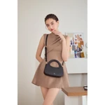 Túi Lata (Thời trang nữ đi chơi size 23 - Túi đeo chéo da HN133) — ảnh 5