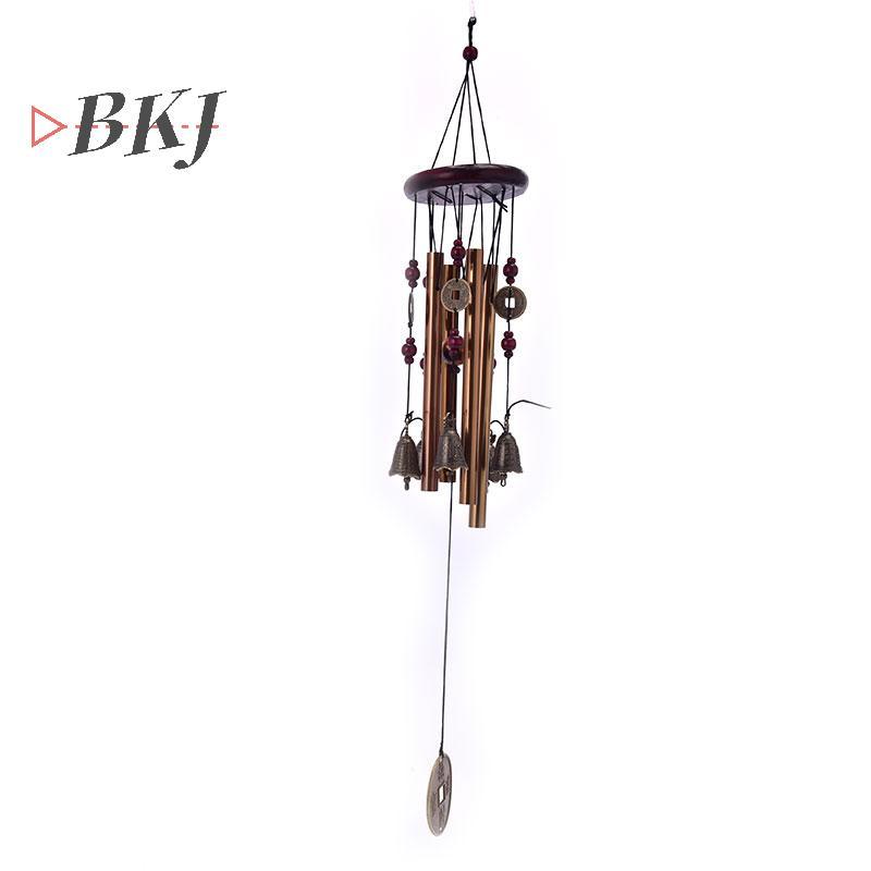 [KJ] Chuông gió sống ngoài trời Sân vườn Ống chuông Đồng Trang trí thủ công Quà tặng [Mới]
