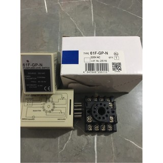 Rơle mực nước điều khiển cấp độ chất lỏng hoàn toàn mới 61F-GP-N 220VAC 110VAC với bảo hành chất lượng cơ bản trong một năm