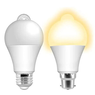 Bóng đèn LED phát hiện radar vi sóng 220V E27 12W Đèn cảm ứng chuyển động Radar tích hợp / Cảm biến ánh sáng cho cầu thang gia đình