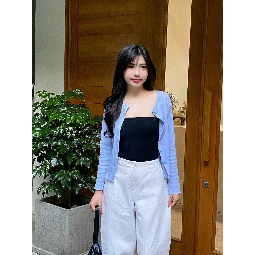 [MÀU MỚI] Áo Khoác Cardigan Trơn Nhiều Màu Peonyb Mùa Thu Đông Kiểu Dáng Bánh Bèo Tiểu Thư Hotgirl Đẹp