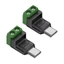 Star 2 Chiếc 5V3A Loại C Thiết Bị Đầu Cuối Adapter Không Hàn Thiết Kế Giải Pháp Sạc Nhỏ Gọn Cho Máy Tính Bảng Đèn Thiết Bị Di Động