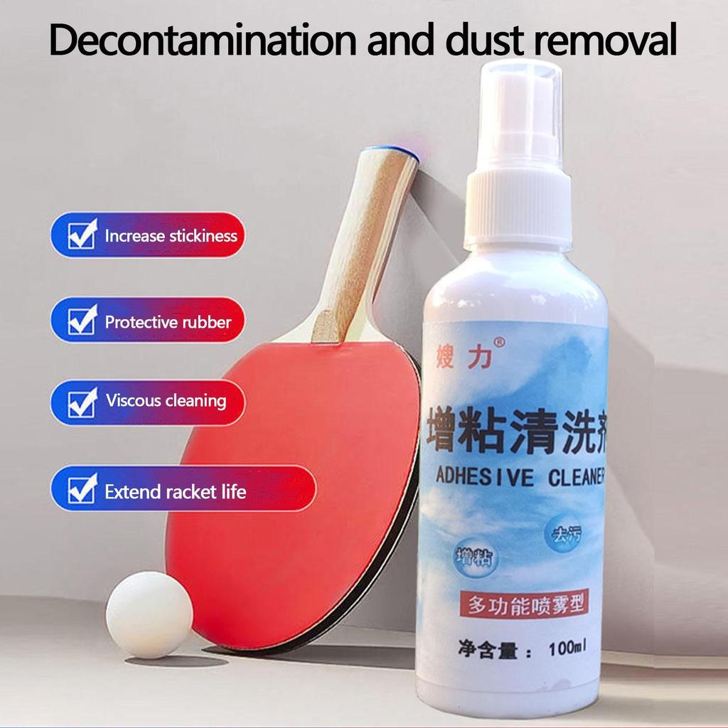 Dung Dịch Vệ Sinh Vợt Bóng Bàn 100ml Chuyên Nghiệp