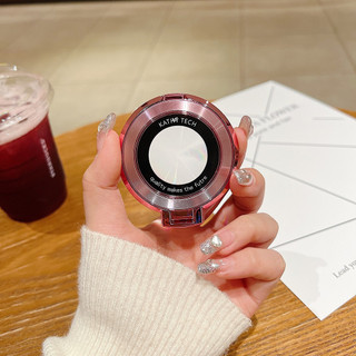 CHO Điện Thoại Di Động Có Giá Đỡ Nhẫn Trang Điểm Gương Đứng Xoay 360 Độ Sang Trọng Nhẫn Gấp Kim Loại Phụ Kiện Điện Thoại Di Động Mới