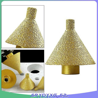 [vạn] Mũi Khoan Kim Cương Hình Nón, Đá lỗ Mở lỗ Kim Cương Hình nón Phay loại 38 / 50mm  Mũi vát vát vát vát cạnh đá hoa
