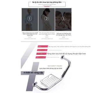 【 KOHLER 】 Tay cầm phòng tắm hoàn toàn mới, thanh vịn bồn tắm bằng đồng cho người già, thanh vịn dày chống trượt, thanh