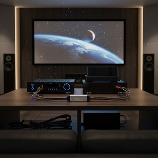 MOON Studio Lớp 2Way Âm thanh cách ly Bộ giảm tiếng ồn lặp mặt đất Ngăn chặn nhiễu điện tại nhà Theate