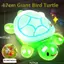 GCDHome 1 Đêm Phát Sáng Rùa Lớn + Mini Dạ Quang Rùa Các Bức Tượng Nhựa Thủ Công Phát Sáng Rùa Lưu Trữ Trang Trí Phong Cảnh Máy Tính Để Bàn HOT