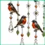 Chuông gió Robin cho bên ngoài Robin Windchimes Sân trang trí Chuông gió ngoài trời cho sân vườn bên ngoài hiên hiên hiên jiwvn