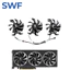 Quạt Làm Mát i-75MM Cho XFX Speeder MERC QICK 308 RX 6600XT 6500XT Đen ULTRA Chơi Game Card Đồ Họa Cooler Fan- *