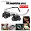 Kính lúp kính VFZ có đèn LED 8X 15X 23X Đồng hồ thợ kim hoàn Loupe OTE