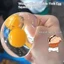 Đồ chơi Squishy giảm căng thẳng vui nhộn với thiết kế trứng trong suốt, trải nghiệm cảm ứng mềm mại và thư giãn