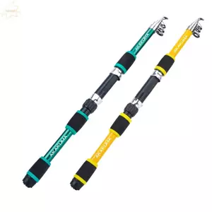 Bộ dụng cụ đầy đủ cần câu AWNGD, Bộ cần câu quay bằng kính thiên văn, Cần câu cá du lịch Cần đúc cực câu 1,8m Combo câu cá