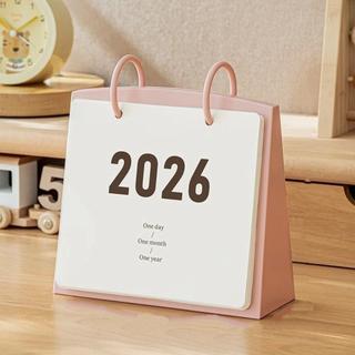 Lịch TUYỆT VỜI 2026, Giấy dày Knickknacks Lịch để bàn, Xuất hiện cao sáng tạo Lịch trình đơn giản Đồ dùng học tập