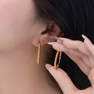 Hoa Tai nữ Aurea Sphere cao cấp họa tiết, phong cách trẻ trung, hiện đại, lý tưởng đi tiệc đi chơi - DOJI
