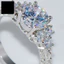 Một thế giới| Sang trọng Cubic Zirconia dát nữ đính hôn Tiệc cưới Nhẫn trang sức