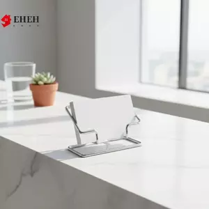 Hộp đựng danh thiếp để bàn Thiết kế hai lớp Acrylic cho bàn làm việc văn phòng Lưu trữ và trưng bày thẻ tên doanh nghiệp VN
