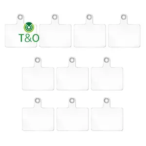 10 Miếng Dán Điện Thoại Di Động Trong Suốt Đa Năng Có Thể Tháo Rời Miếng Dán Điện Thoại Dây Đeo Ngang Dây Treo Thay Thế Gioăng [Mới]