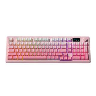 Bàn phím ba chế độ Bluetooth không dây Wolf Tu L98 RGB Laptop Trò chơi văn phòng Phim có dây Bàn phím im lặng