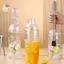 Cốc lắc tay Cotail bằng nhựa có vảy 350ml / 530ml / 700ml / 1000ml Trà sữa Uống Bình lắc Dụng cụ thanh trộn ELWW