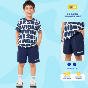 Bộ Đồ Bé Trai Summer YODY Set Áo Thun & Quần Short vải cotton BCST26S003
