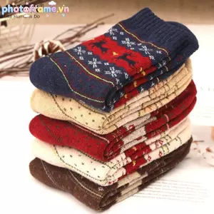 Khung Ảnh 5 Cặp Nam Nữ Sos Lady Quà Tặng Giáng Sinh Mùa Đông Len Dễ Thương 3D Nữ Điên So Nữ Nhiệt Thiên Ấm Động Vật Sos VN
