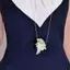 LUImo Hợp Thời Trang Bó Hoa Gói Mặt Dây Chuyền Nelace Hoa Nhỏ Có Thể Lắp Nữ Choker Thời Trang Xương Đòn Dây Chuyền Nữ Trang Sức Quà Tặng SBS