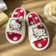 Mùa Hè Bé Gái Mặc Bên Ngoài Đi Biển Chống Trơn Trượt Hoạt Hình Mèo Dễ Thương Đế Mềm Thoải Mái Dép xỏ ngón thông thường