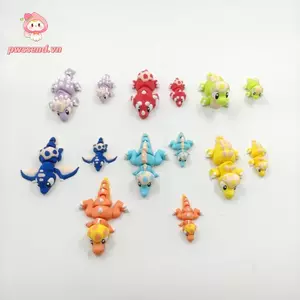 PWSEND Hình Khủng Long, Mắt Thực Tế 10cm Trang Trí Động Vật, Khớp In Hình Di Chuyển Được Thiết Kế Dễ Thương Hình Để Bàn Trang Trí Nhà Cửa