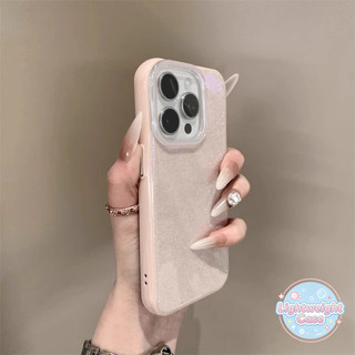 Ốp Lưng Cho IPhone 16 17 11 15 13 14 12 Pro Max 15 16 Plus air X XR XS Max Bìa mềm IMD bột lấp lánh thời trang