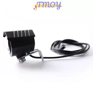 TMOY 2 trong 1 Đèn pha xe đạp điện Đầu vào DC 36V 48V 60V Xe tay ga điện Tay lái Đèn xe tay ga điện Đèn trước LED có còi TMOY