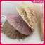 JASMINE Vành Rộng Chống Tia UV Mũ Rơm Thời Trang Thoáng Khí Mũ Đi Biển Buet Mũ Mùa Hè Mũ Chống Nắng JASMINE