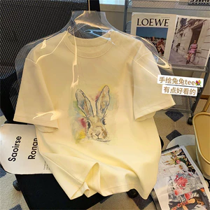 Nrvp Mới 100% Cotton Unisex Áo Thun Nữ Tay Ngắn Rời Plus Size 5XL Nữ Tee Baggy Nam Nữ Baggy Cổ Tròn Áo 02 / 20