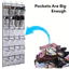 <cosyh>Practical Foldable Hanging Bag with Organizational Pockets for Your Living Space