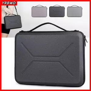 Tay áo máy tính xách tay YRBWD, Dây đeo vai Túi đeo vai EVA, Tấm giảm xóc di động Vỏ cứng Bảo vệ máy tính có thể tháo rời cho / Huawei / Túi lưu trữ