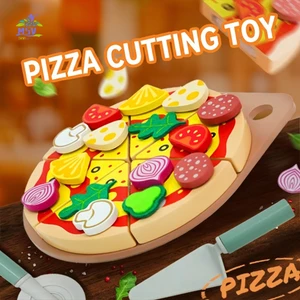 Đồ chơi nhà bếp bằng gỗ Pizza Play - Nhà mô phỏng cho trẻ em Giáo dục sớm