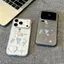 Cá heo tình yêu Thích hợp iPhone 17/16 trường hợp điện thoại 15/14 Frosted X chống rơi