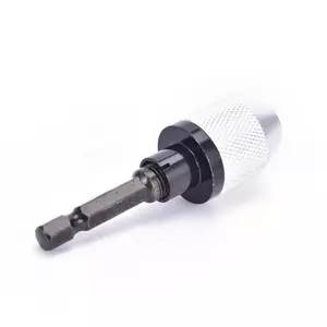 1 / 4 "Hex Shank Keyless Drill Chu Qui Change Bit Driver Converter Adapter