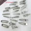 8 Chiếc Kẹp Tóc Bé Gái Kim Loại Bạc Dubill Kẹp Tóc Nữ Bên Nổ Nữ Nữ Barrettes Phụ Kiện Tóc