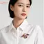 HFSHY Pha Lê Tím Kim Cương Giả Ong Thổ Cẩm Hoa Hồng Mạ Vàng Men Cánh Trang Sức Tinh Tế Cho Nữ Cô Dâu Cưới Phụ Kiện VN