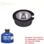 GE Cắm Trại Ngoài Trời Bình Gas Adapter Cassette Giao Diện Ren Bình Gas Adapter Cassette Adapter Ren Sang Bayonet Chuyển Đổi VN