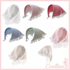 COO Nhanh Dễ Dàng Mặc Tích Hợp Băng Đô Quấn Tóc Ren Headwrap Cho Nữ Pháp Bandana Mục Vụ Phụ Kiện Tóc Thoải Mái