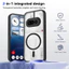 Ốp lưng Nothing Phone 3A Vỏ từ tính trong suốt mờ cho điện thoại Nothing Phone 3A 5G